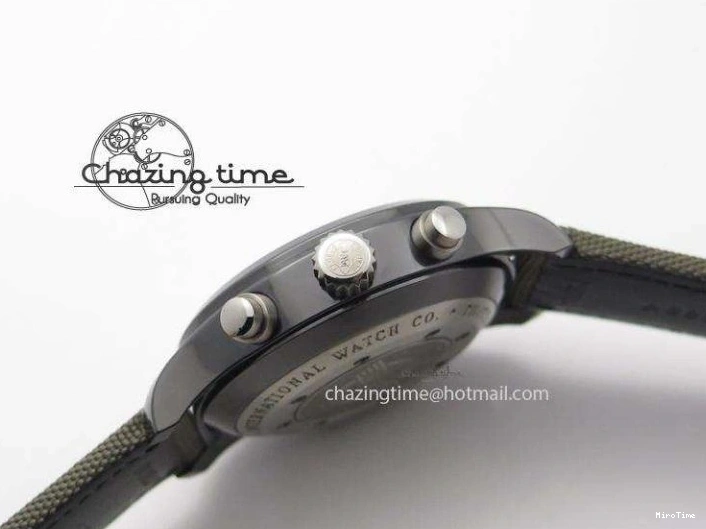 MIROTIME 0506 SunProtective Pilot Top Gun Miramar IWC388002 V6 1:1 Best Edition Ceramic Case On Nylon Strap A 7325